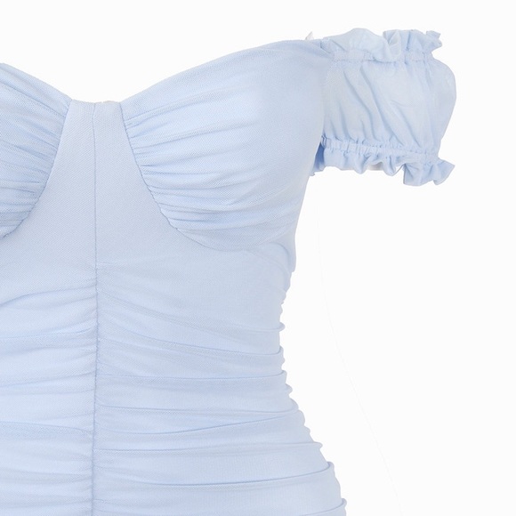 Baby blue dress - Picture 5 of 6